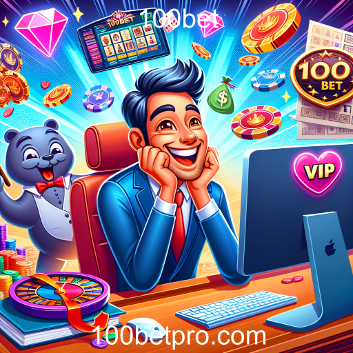 Descubra o Mundo VIP dos Jogos na 100bet